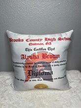 Load image into Gallery viewer, Diploma Pillow-Graduation Pillow