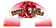 Load image into Gallery viewer, Boots and Pearls Clack Fan