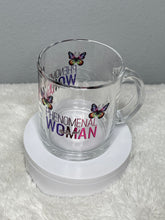 Load image into Gallery viewer, Phenomenal Woman Glass Mug-11 ounce
