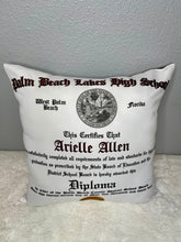 Load image into Gallery viewer, Diploma Pillow-Graduation Pillow
