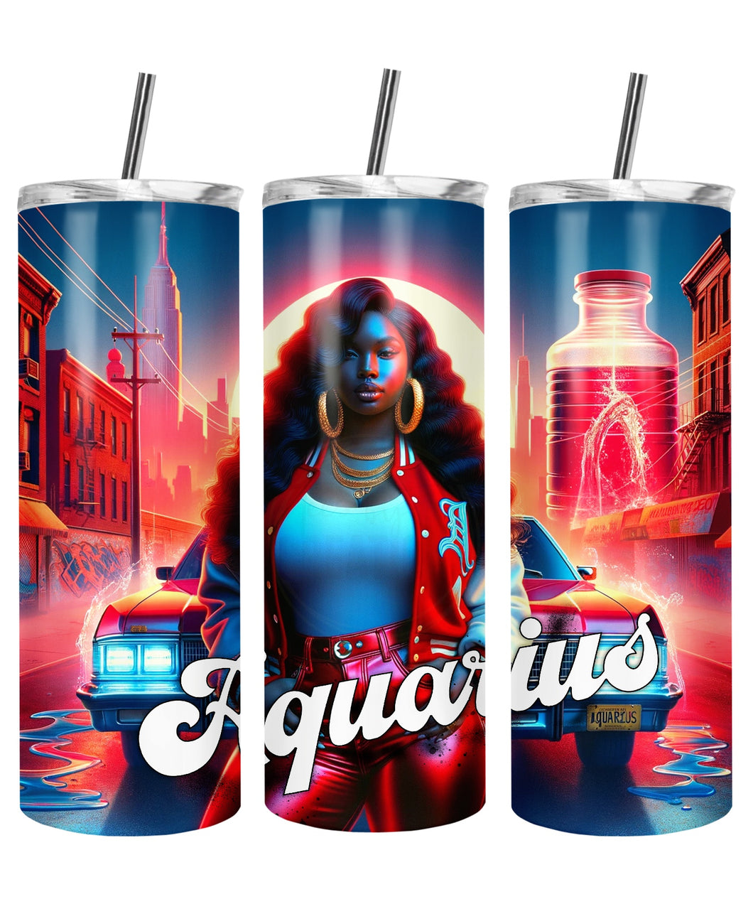 Aquarius 20 ounce Tumbler