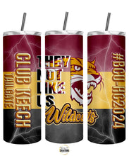 Load image into Gallery viewer, Club Keech Tailgate/BCU Homecoming Tumbler
