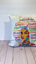 Load and play video in Gallery viewer, Custom Sequin Pillow
