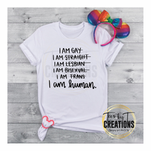 Load image into Gallery viewer, I am Human T-Shirt
