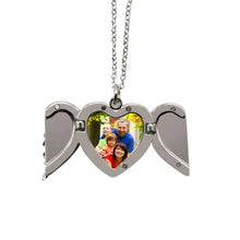 Load image into Gallery viewer, PHOTO FRAME &amp; ANGEL WING NECKLACE COMBO
