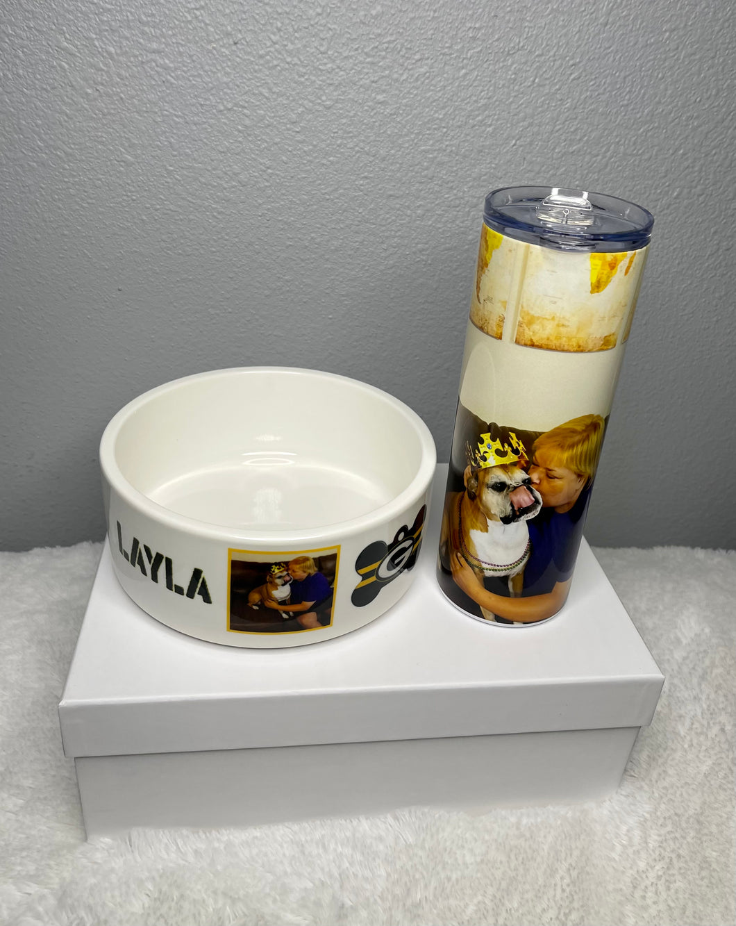 Dog Bowl & Tumbler Bundle